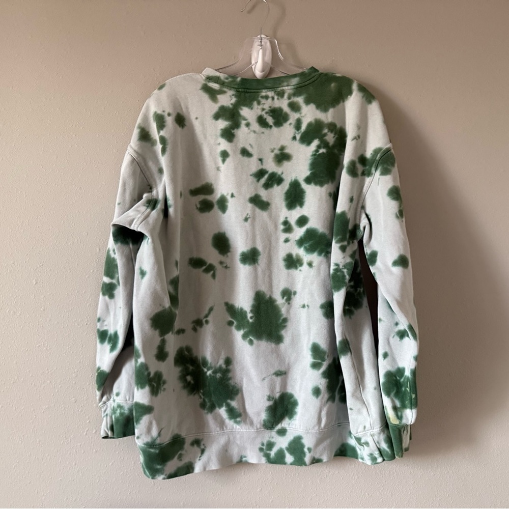 Summer Fridays Self Care Club Tie Dye Crew Neck XL Oversized Influencer - Picture 2 of 4